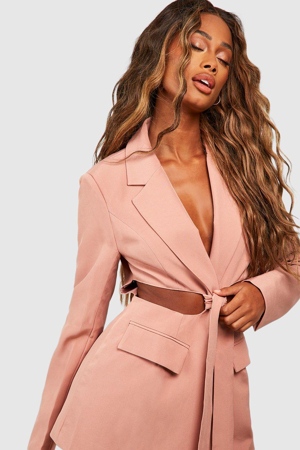 Dusty rose women's on sale blazer